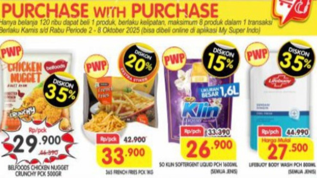 Promo PWP Superindo Selasa, 7 Oktober 2025. (superindo)